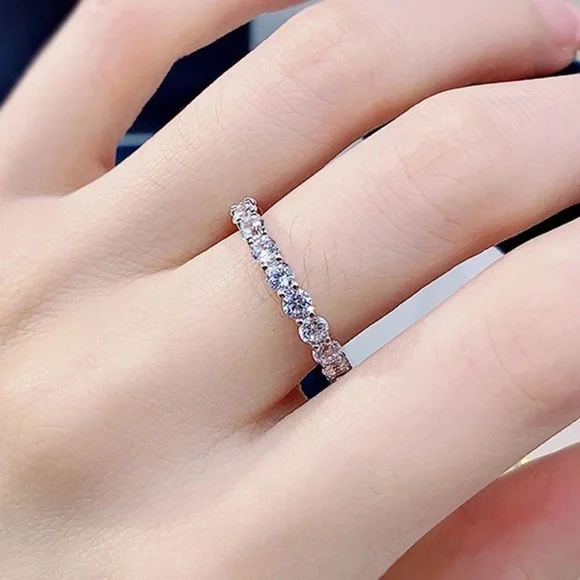 Sterling Silver Eternity Ring